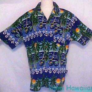 Uluwatu Mens HAWAIIAN Shirt. Large